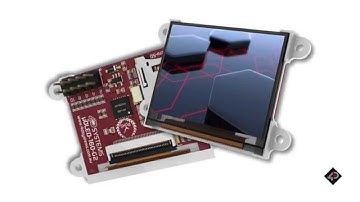 4D Systems - 1.7" micro OLED Display - uOLED-160-G2