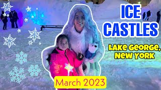 ICE CASTLES in LAKE GEORGE, NEW YORK! | Gail Lim RN