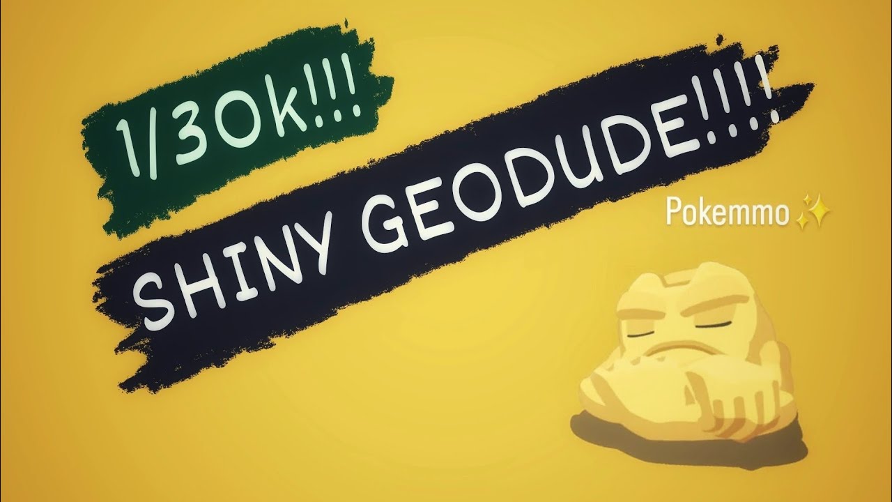 Shiny Geodude - Pokemmo @ 17,786
