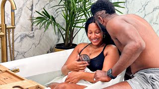 EMOTIONAL HOME WATER BIRTH🥺 NATURALLY INDUCED| RAW & UNMEDICATED 🎉