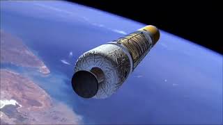 Bimodal Ntr Artificial Gravity Mars Mission Animated 3D 2001