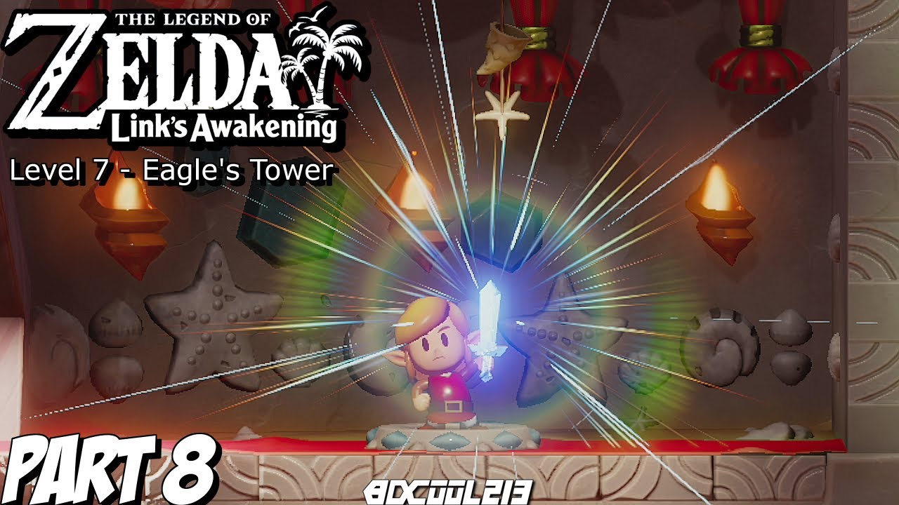 The Legend of Zelda Link's Awakening Part 8 Level 7 Eagle's Tower
