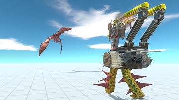 OSTRICH WARRIOR vs EVERY UNIT - Animal Revolt Battle Simulator