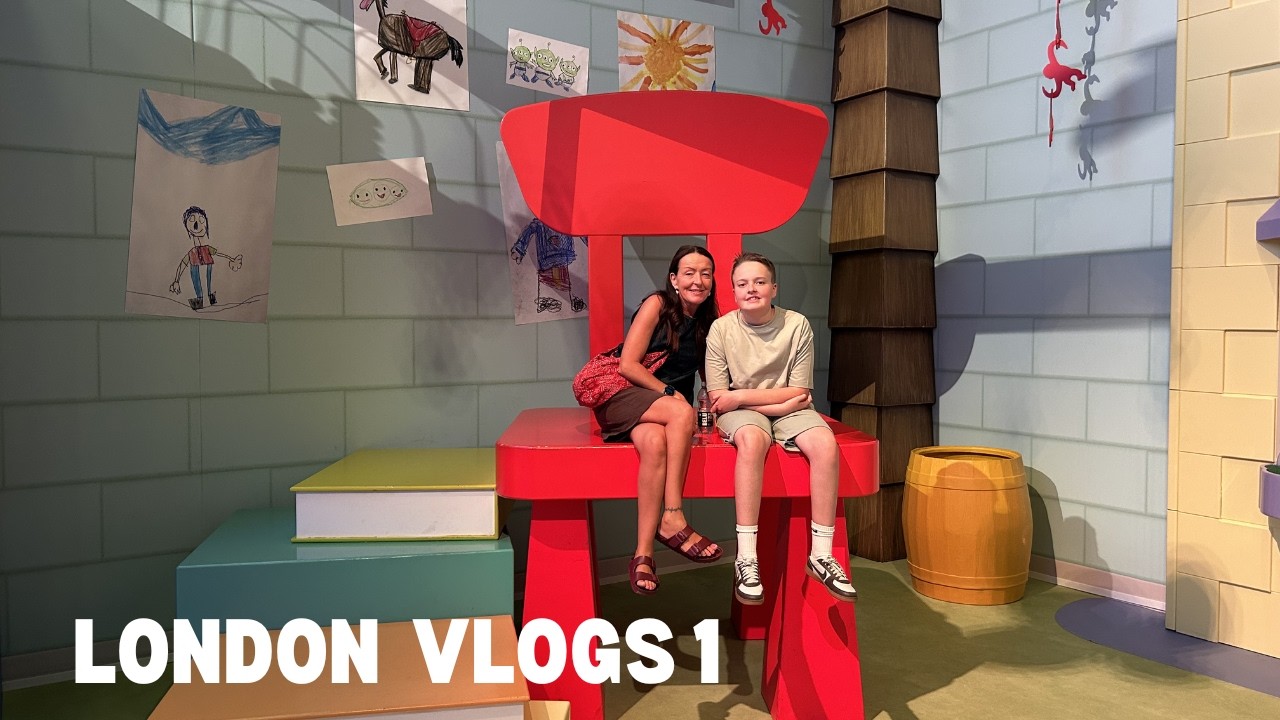 THE LONDON VLOGS 1/DISNEY PIXAR MUSEUM & WHOLE FOODS MARKET