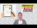 How to Improve Your Resume After the Military!