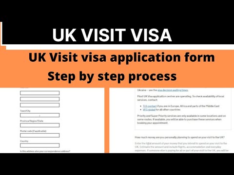 uk visit visa from pakistan process