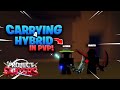 Carrying a hybrid in ranked pvp 2v2s project slayers