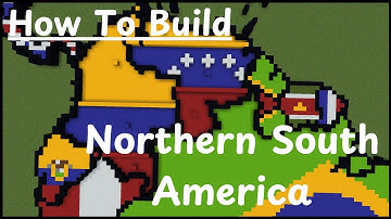 How To Build A Mini Scale World Map pt.34 Northern South America