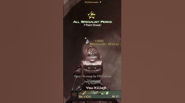 P90 - Modern Warfare 3 (2011) #shorts