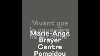 Marie Ange BRAYER