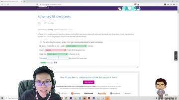 Advanced Fill in the Blanks - Introduction to H5P Interactive Contents