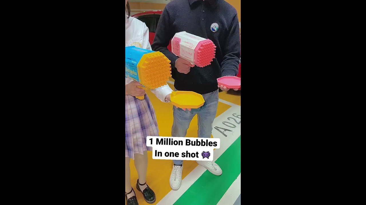 1 Million Bubbles In One Shot Bubble Maker Machine
