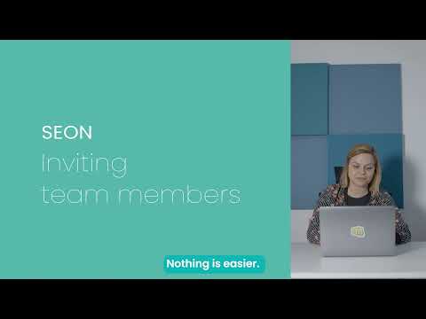How to Invite Team Members – SEON Tutorial