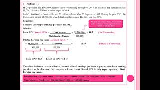 Chapter 5 - Earnings Per Share - Part 2