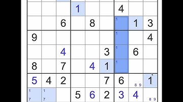 New York Times Sudoku Hard for October 27, 2024 Walkthrough