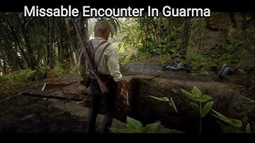 A Secret Hidden Random Encounter in Guarma (Pitfall Trap Location) - RDR2