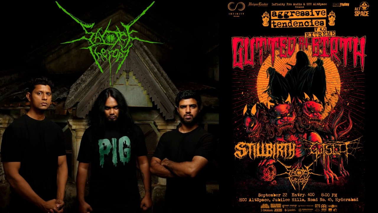 SHOCK THERAPY (live) - Gutted At Birth | Hyderabad | September 2018