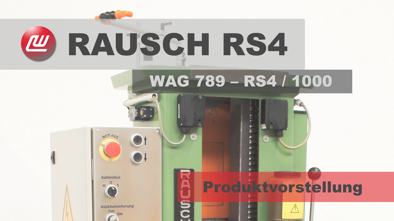Raush Cod Machine Rausch RS4 / 1000 Räummaschine - Produktvorstellung (WAG 789) - YouTube
