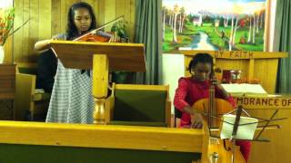 Video thumbnail of "Clayton Sisters Duet: Faith is the Victory"