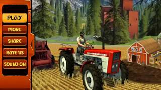 Real Tractor Farming & Harvesting 3D Sim 2017 - Mobile Best Game HD screenshot 4