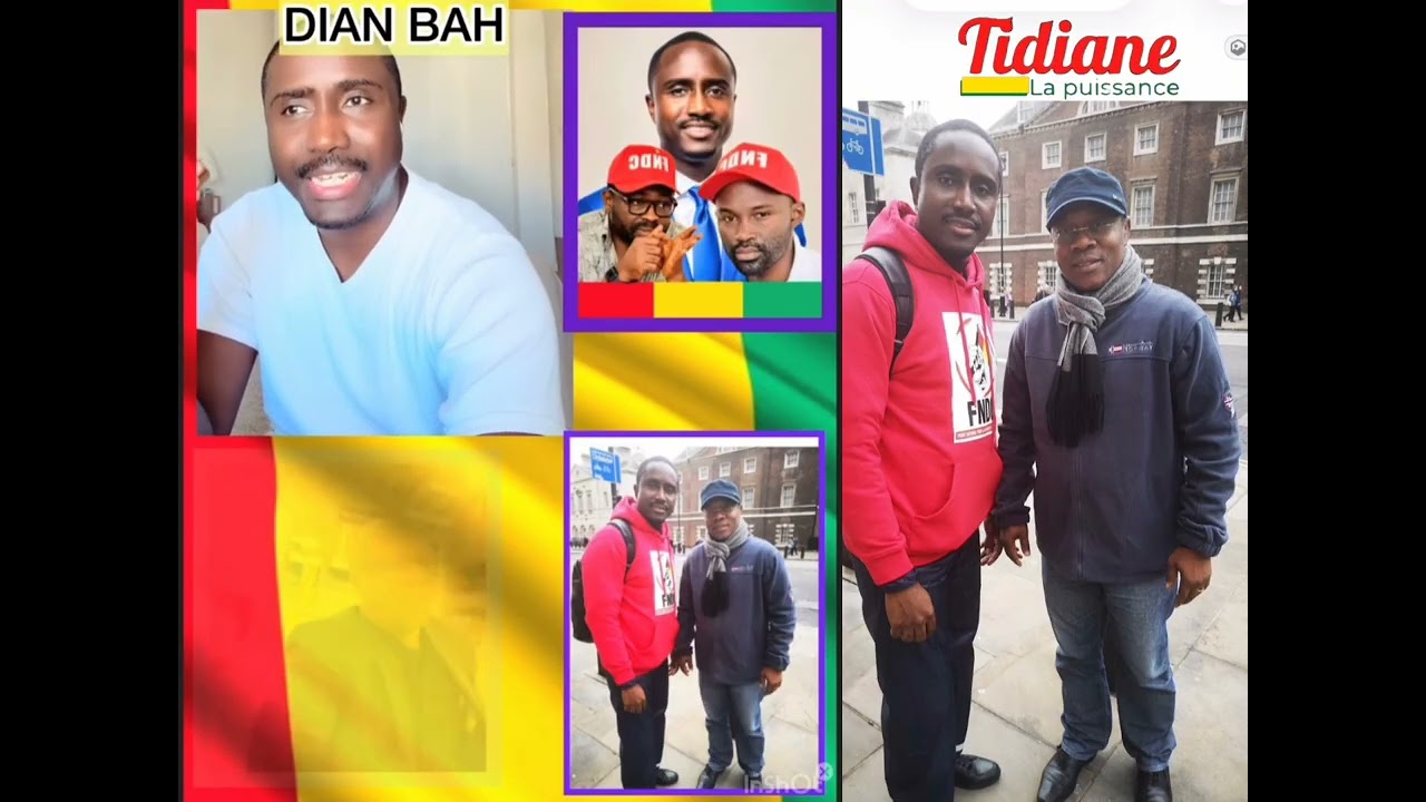 🚨 Dian Bah explique ce qui s'est passé entre  Ousmane Gaoual Diallo et lui à Paris .