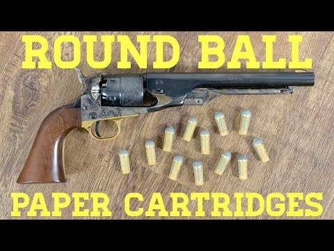 Round-Ball Paper Cartridges