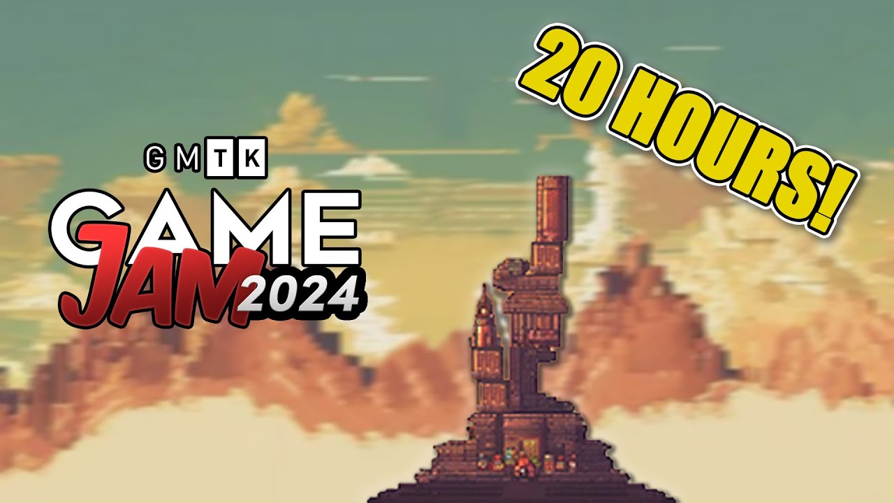 Making a Game for GMTK Game Jam (even though I had no time) - YouTube