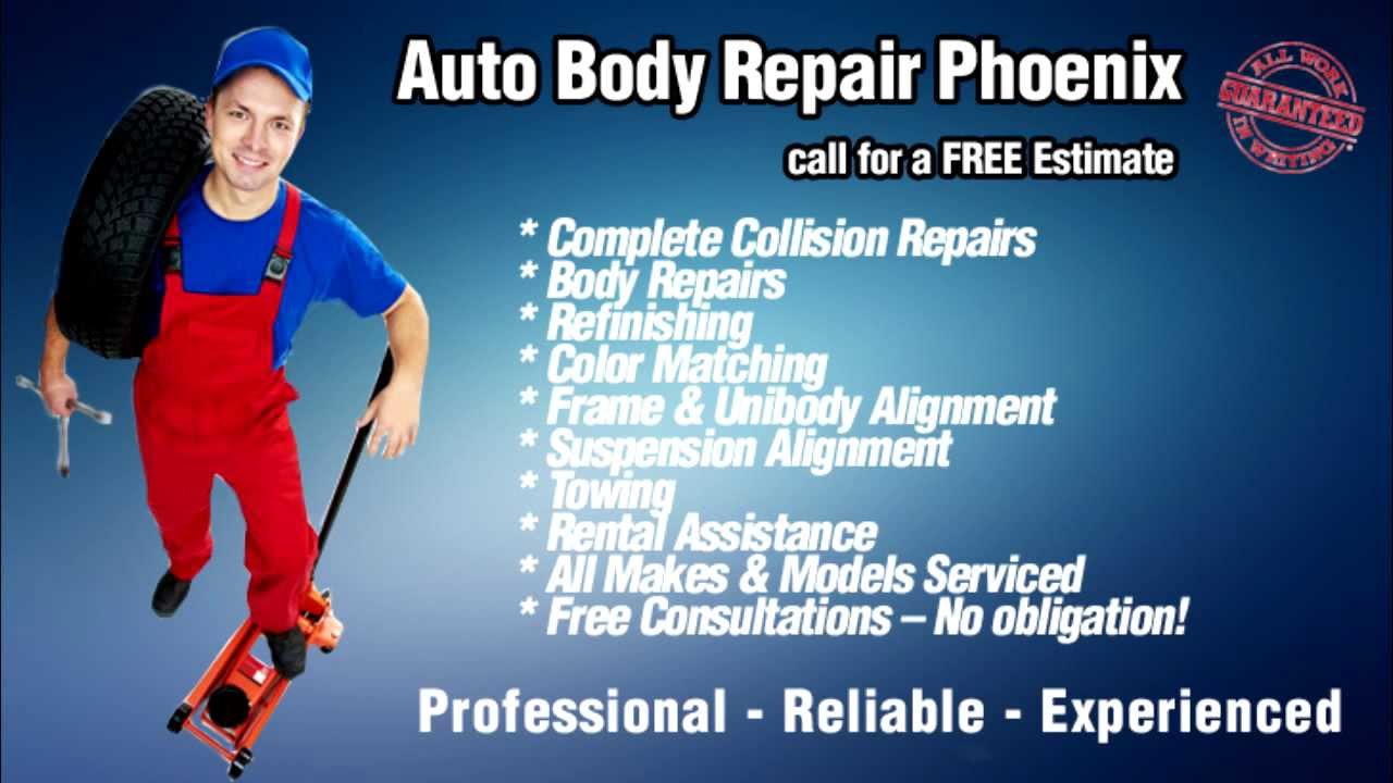 Auto Body Repair Phoenix (480) 4208013 FREE Estimates Auto