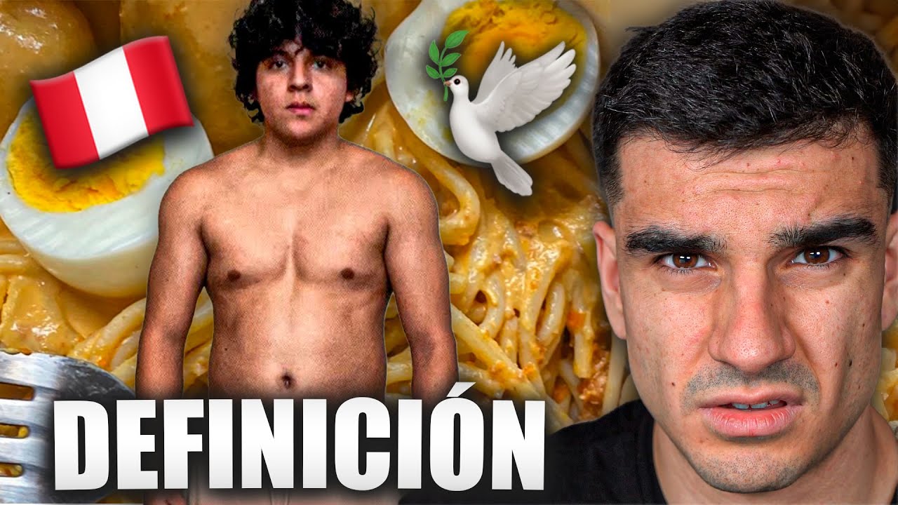 Es IMPOSIBLE Ganar Músculo con la DIETA PERUANA💀🇵🇪🕊️