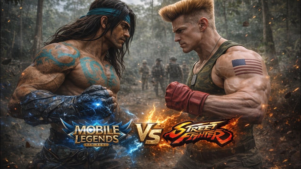 Street Fighter vs Mobile Legends — Ultimate Crossover Battleverse | Fanmade AI movie cinematic