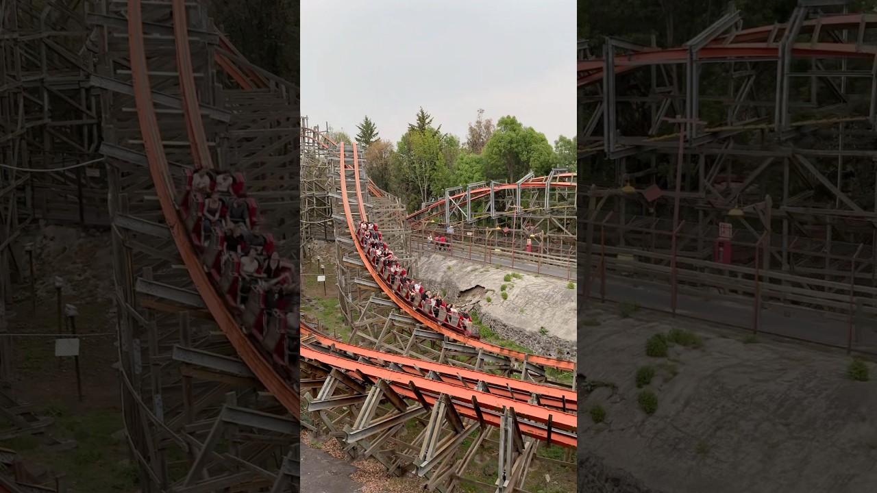Medusa | Six Flags Mexico | Roller Coaster | Hybrid Coaster | Six Flags | Mexico City | RMC | CDMX
