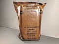 1993 US MRE Smoked Frankfurters Review Vintage Meal Ready to Eat Tasting Test