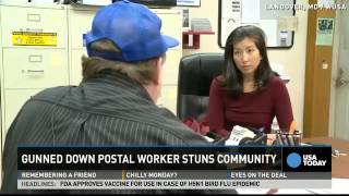 Postal worker shot and killed on route