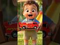 Baby Chocolate Todha Aur Fire Truck Nikla! 😱 "FIRE TRUCK!" Bolti Baby Excited Reaction🔥 Loop #shorts