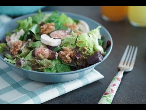 Vidéo: Salade De Potiron, Roquette Et Figues