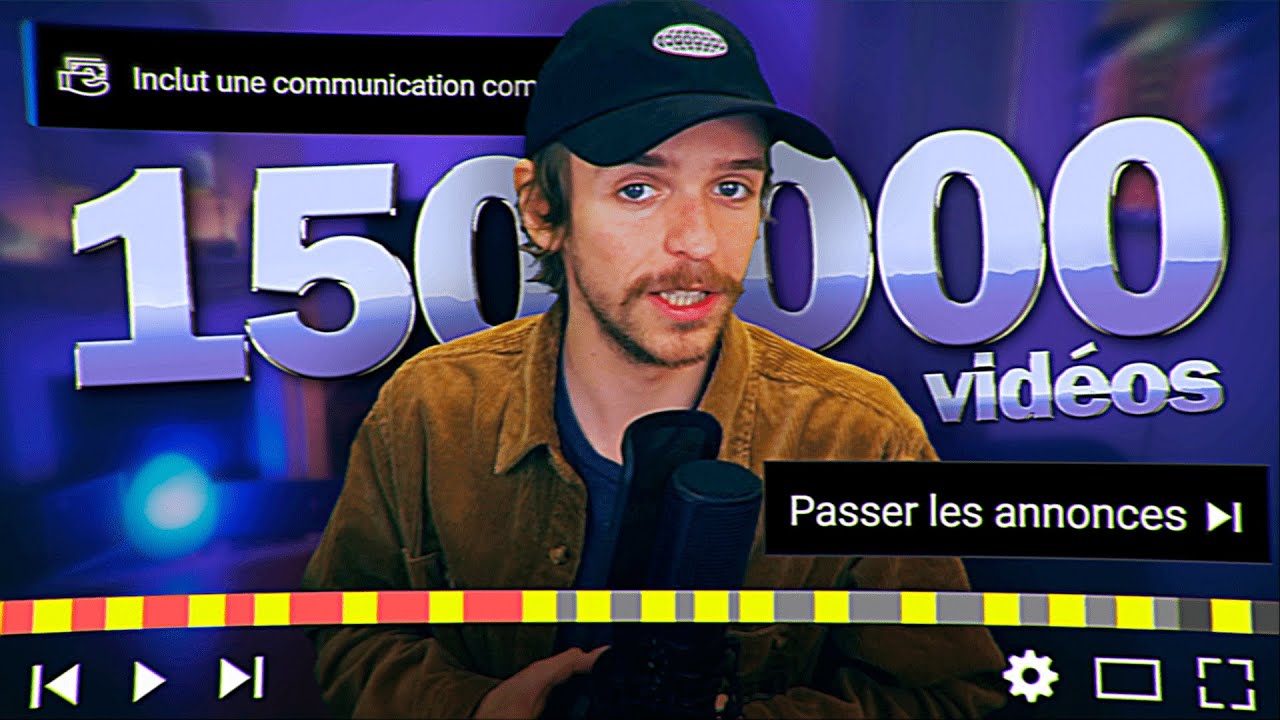 Sponsos & pubs : j'ai analysé 150 000 vidéos du Youtube français - YouTube