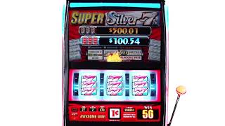 Super Silver 7s™ Slots by IGT - Game Play Video