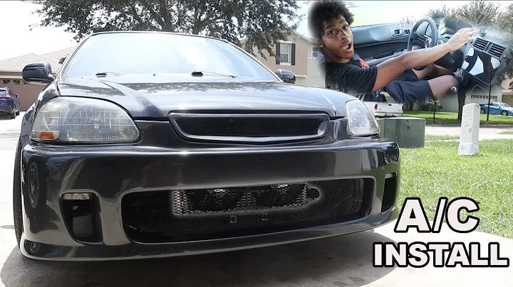 Making the Civic Cold Again! // A/C Tuck Install