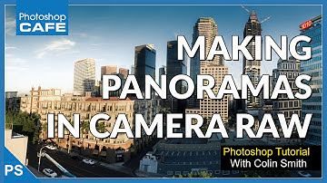 How to Make a Panorama Photo in Camera RAW tutorial
