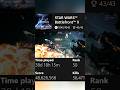 "I 100% StarwarsBattlefront2"