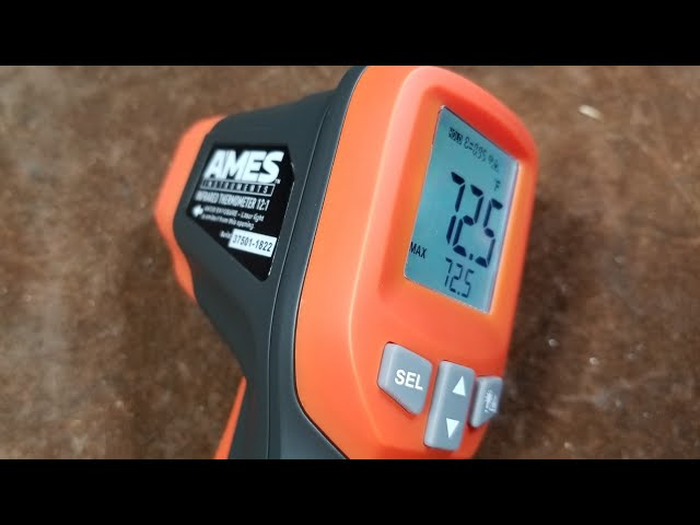 12:1 Infrared Laser Thermometer