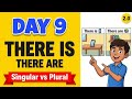 Day 9: There is / There are | EnglishSeekho 2.0|Singular Plural
