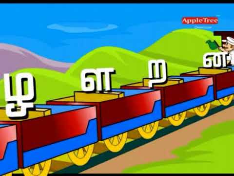 Learn Tamil Albhabet   Tamil Rhymes Ka Na Cha