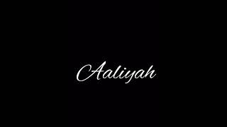 Aaliyah Tribute - One in a Million