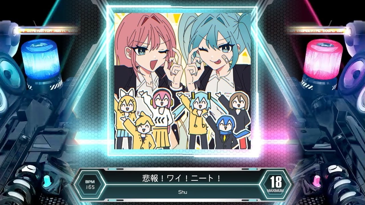 SDVX] 悲報！ワイ！ニート！ [MXM 18] (譜面確認) - YouTube
