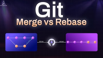 Git Merge vs Rebase Explained Visually | Which One Should You Use?