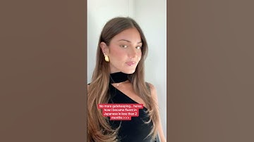 Fluent in Japanese fast! #learnjapanese #languagelearning #pingoai #khadija#learnkorean