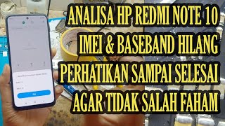 REDMI NOTE 10 IMEI & BASEBAND HILANG - REPAIR IMEI REDMI NOTE 10 - FIX SINYAL FULL