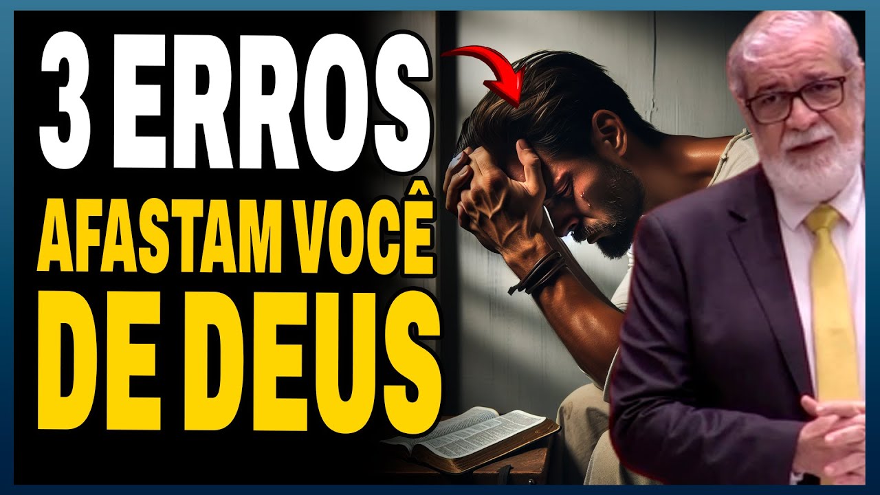 PARE de cometer estes 5 GRANDES erros que te afastam de DEUS - AUGUSTUS NICODEMUS