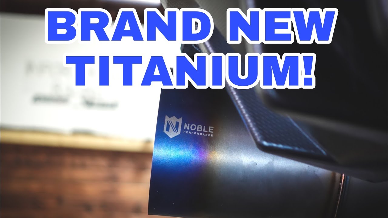 Noble Full Titanium Pro Single Exit 3" Cat Back Exhaust Subaru WRX 2008-2021 / STI 11-21